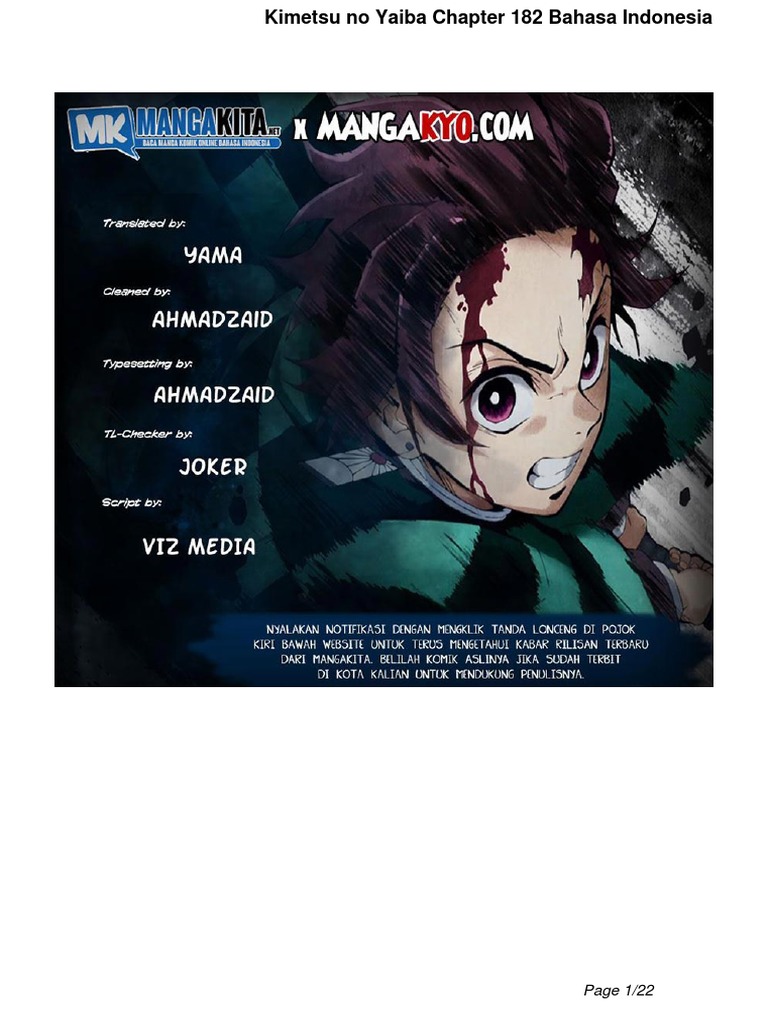Kimetsu No Yaiba Chapter 1 Bahasa Indonesia