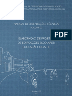 FNDE - Elaboracao de Projetos Ed. Escolares - Ed. Infantil
