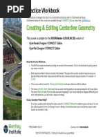 Creating and Editing Centerline Geometry 2018R4!02!01