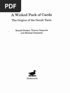 A Wicked Pack Of Cards Hermes Trismegistus Alchemy