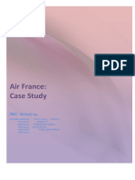 Air France: Case Study: IMC-Group 14