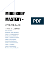 Mind Body Mastery Starter Pack PDF