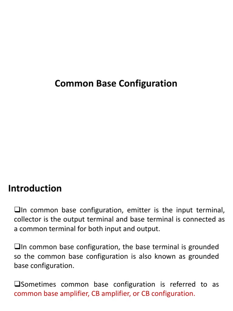 CB Ce CC Configurations PDF Bipolar Junction Transistor PN Junction