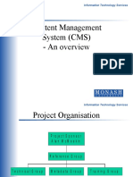 Content Management System (CMS) - An Overview