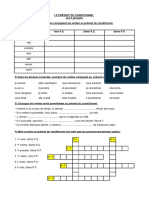 Le Present Du Conditionnel Les 3 Groupes Exercices 1 PDF