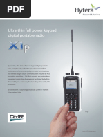 Hytera X1P Digital Two Way Radio