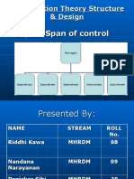 Span of Control