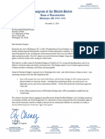 Liz Cheney letter to Mike Pompeo