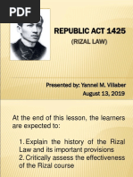 Week 2 Rizal Law 1