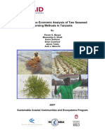 A Comparative EconomicAnalysis of Two Seaweed Farming PDF