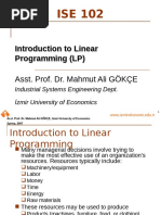 Linear Programing