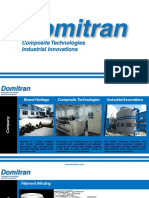 Domitran's Filament Winding and Composite Manufacturing Expertise