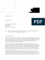 Letter to California State Senator Scott Wiener Regarding Oversight of CAEATFA