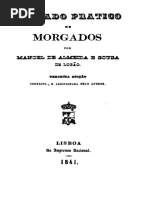 LOBÃO - Tratado Pratico de Morgados | PDF | Conceitos jurídicos ...