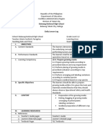 Mtot Daily Lesson Plan Group Acp NC II