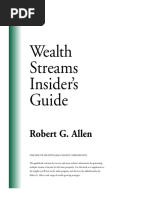 Wealth Streams Insider's Guide: Robert G. Allen