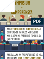 Komfil Symposium at Konferensya