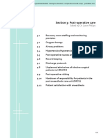 Section 3: Post-Operative Care: Edited by DR Justin Phillips