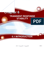 Routh-Hurwitz Criterion Transient Response Stability