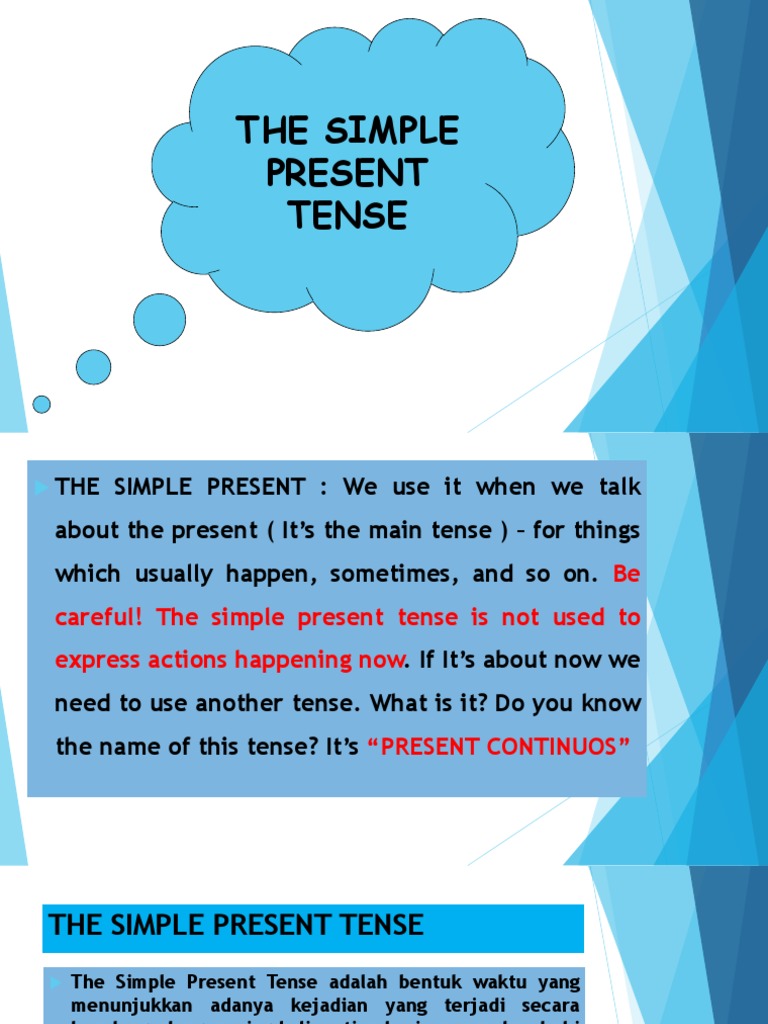 Penggunaan Simple Present Tense | PDF | Pengembangan Diri