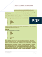 Chapter 7 Composition, Care, & Cleaning of Different Surfaces-1