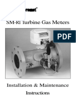 Turbine Gas Meter SM-RI-X Installation and Maintenance Manual 24 (1) .05.2002