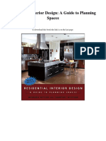 Residential Interior Design Guide to Planning Spaces