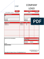 GST Invoice Format No. 37