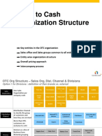 Order To Cash Org Structure