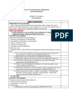 General Physics 1 - Budget of Work