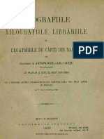Tipografiile, Xilografiile, Librăriile Şi Legătoriile de Cărţi Din Bârlad Cu o Privire Asupra Tipografiilor Din România de La 1801 Până Astăzi În Prefaţă Şi 7 Ilustraţii PDF