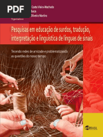 Pesquisas Educacao Surdos, Tradução, Interpretação e Linguística da Língua de Sinais