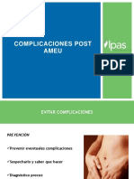 14 Complicaciones Post AMEU