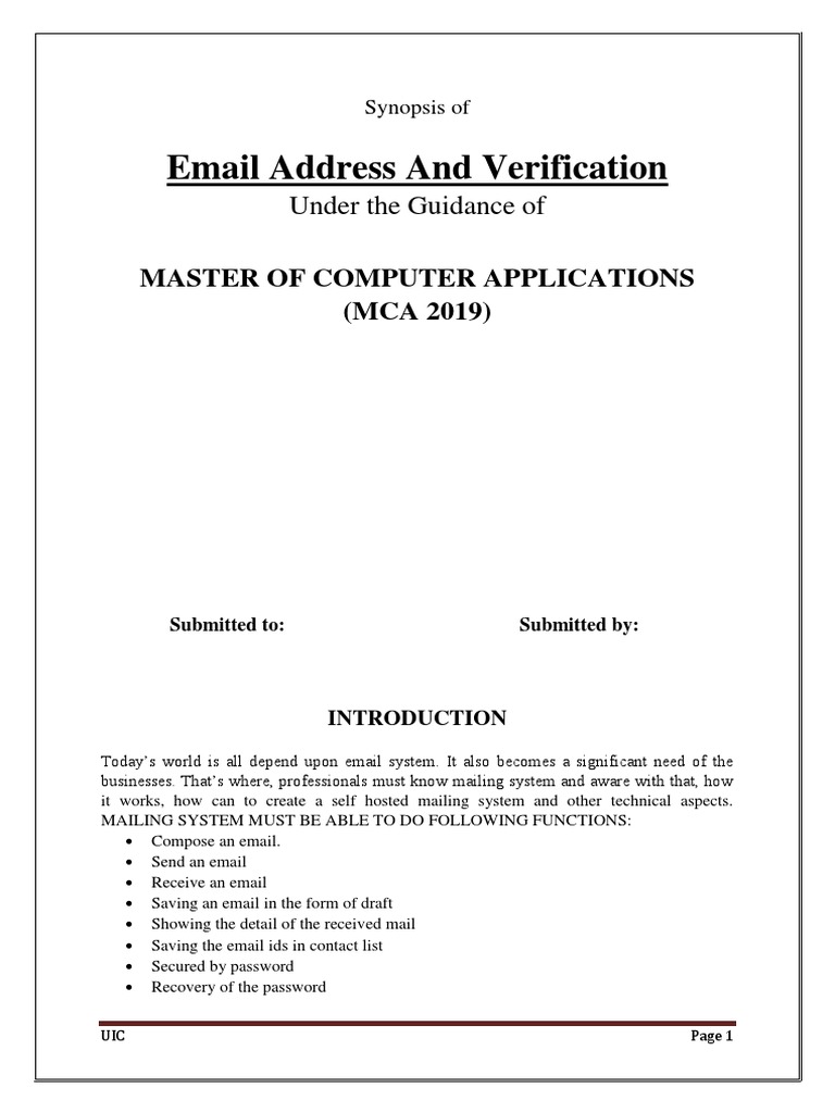 Email Address and Verification | PDF | Central Processing Unit | File ...