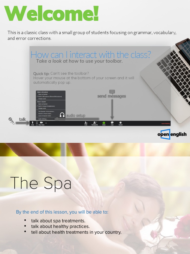 High Beginner Spa Lesson Guide | PDF | Language Arts & Discipline