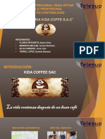 Cafetería Kida Coffe S.A.C: Estudio de factibilidad para microempresa de café