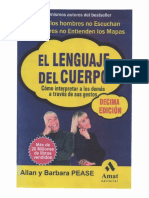 El Lenguaje Del Cuerpo [10ma Edición] (Por Allan y Barbara Pease)