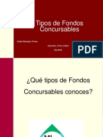 Exposición Tipos de Fondos Concursables