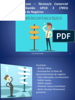 Um Plano de Negócios Deverá Incluir 