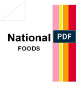 Profile Report On NATIONAL FOODS LIMITED