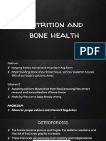 Nutrition and Bone Health