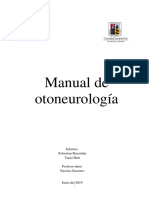 Manual de Otoneurologia/ Vestibular