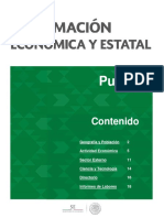 Información Económica y Estatal Puebla