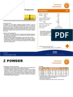 Z Powder: Permissible Extra Gelatin Nitroglycerin Dynamite