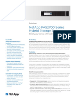 Datenblatt Netapp Fas 2700 Storage PDF