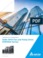 Delta IP55 Fan and Pump Drive CFP2000 Series: Automation For A Changing World
