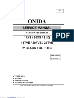 Onida: Service Manual