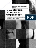 Psicoterapia Con Casos Imposibles