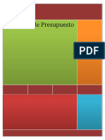 Diseño de Presupuestos