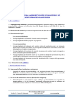 Instructivo para La Presentanción de Solicitudes de Inscripción Como Gran Usuario